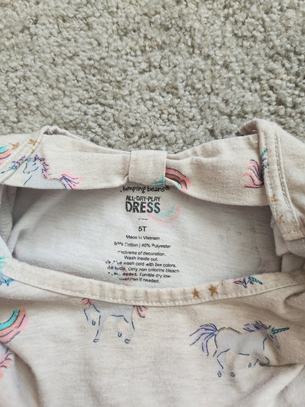 Girls 5T Mix & Match Bundle | Unicorn, Birthday, Pink, Glitter | 4 Pieces - Picture 4 of 10